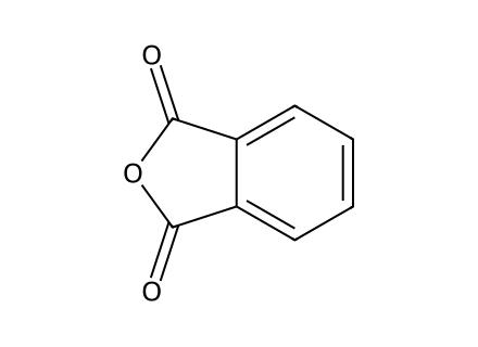phthalic-anhydride molecular structure
