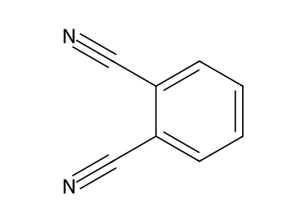 phthalonitrile molecular structure
