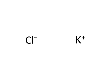 Potassium Chloride (AR) molecular structure