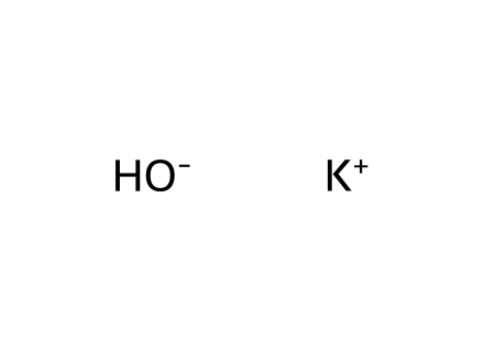 Potassium Hydroxide molecular structure