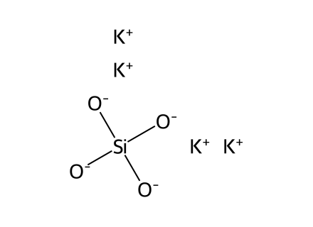 potassium-silicate-solution molecular structure