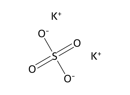 Potassium Sulfate (AR) molecular structure