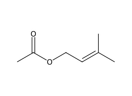 Prenyl Acetate molecular structure