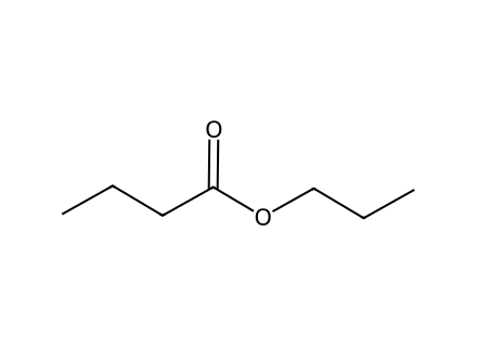 Propyl Butyrate molecular structure