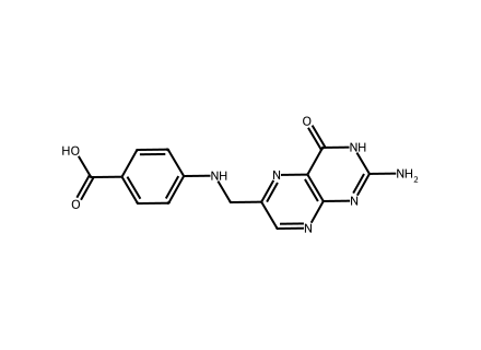 pteroic-acid molecular structure