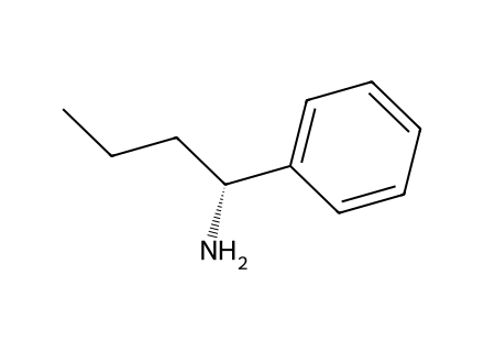 r-1-phenylbutylamine-chipros molecular structure