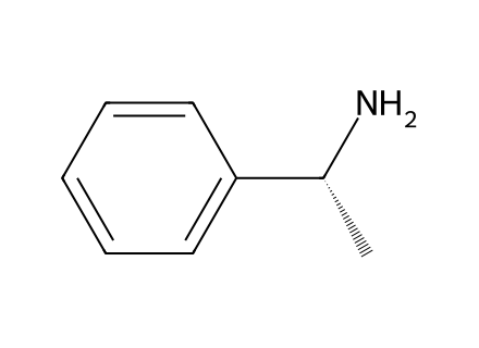 R-(+)-1-Phenylethylamine molecular structure