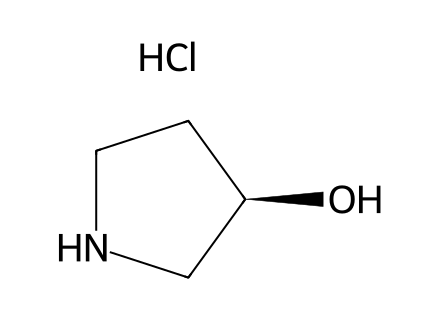 (R)-(-)-3-Pyrrolidinol Hydrochloride, 98 molecular structure