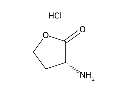 (R)-(+)-alpha-Amino-gamma-butyrolactone hydrochloride molecular structure