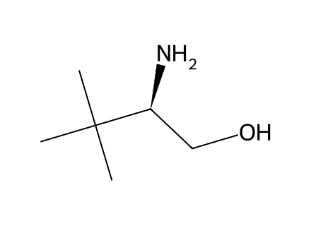 r-tert-leucinol molecular structure