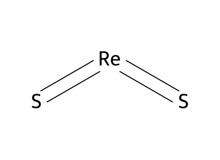Rhenium (IV) sulfide molecular structure