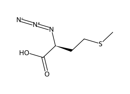 (S)-2-Azido-4-(Methylthio)Butanoic Acid molecular structure