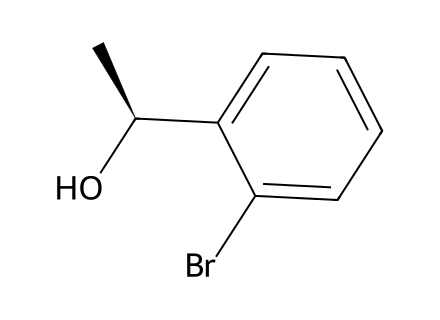(S)-2-Bromo-alpha-methylbenzyl alcohol molecular structure