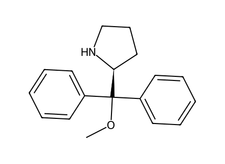 (S)-2-(Methoxydiphenylmethyl)Pyrrolidine molecular structure
