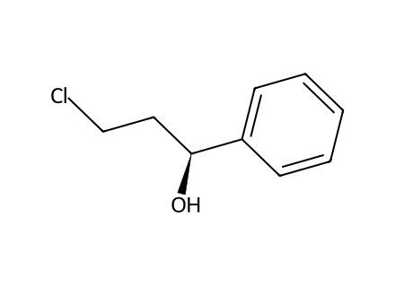(S)-(-)-3-Chloro-1-Phenyl-1-Propanol, 98 molecular structure