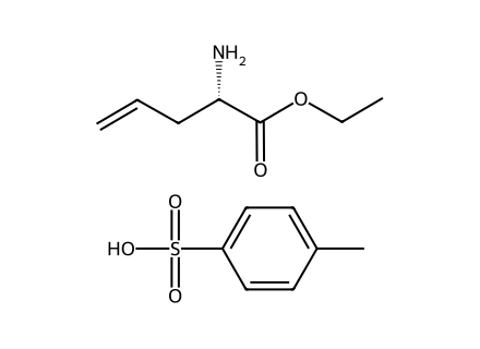 (S)-alpha-Allylglycine ethyl ester p-toluenesulfonate molecular structure