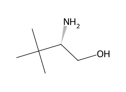 s-tert-leucinol molecular structure