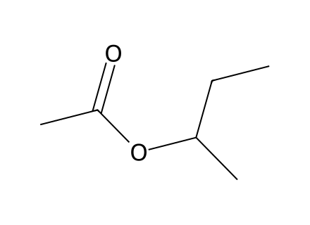 sec-Butyl Acetate molecular structure