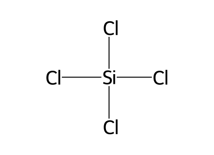 Silicon(Iv) Chloride molecular structure