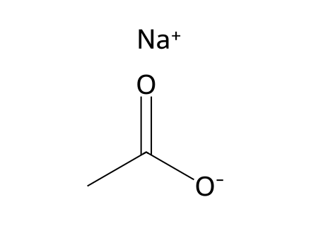 Sodium Acetate molecular structure