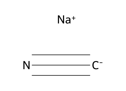 Sodium Cyanide molecular structure