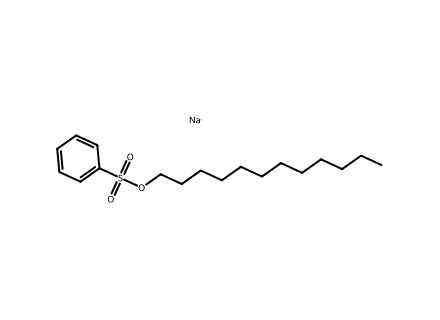 Sodium Dodecylbenzene Sulfonate molecular structure