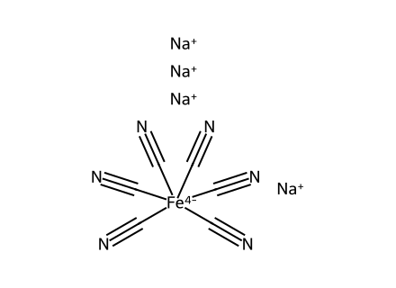 Sodium Ferrocyanide molecular structure