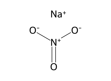 Sodium Nitrate (AR) molecular structure
