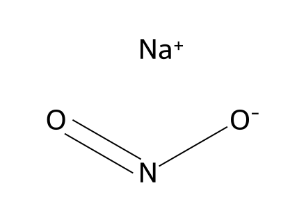 Sodium Nitrite molecular structure
