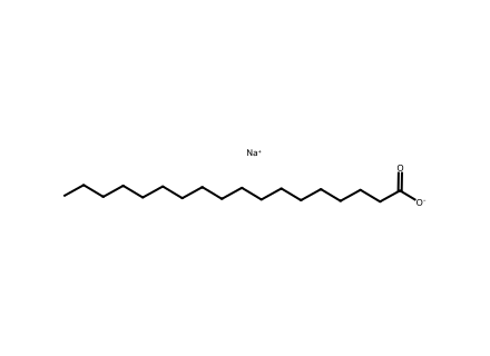 Sodium Stearate molecular structure