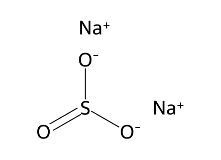 Sodium Sulfite molecular structure