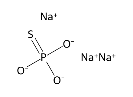 sodium-thiophosphate molecular structure