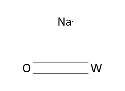 Sodium tungsten oxide, ACS, 99.0-101.0% molecular structure