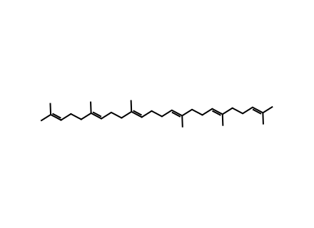 squalene molecular structure