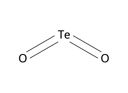 tellurium-iv-oxide molecular structure