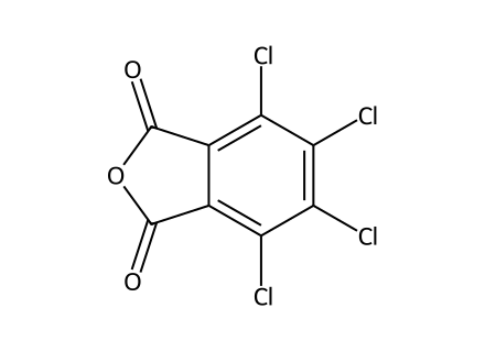 Tetrachlorophthalic Anhydride molecular structure