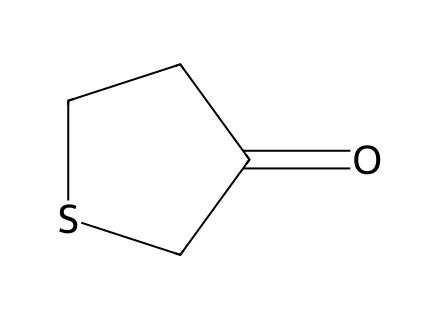 Tetrahydrothiophen-3-One molecular structure