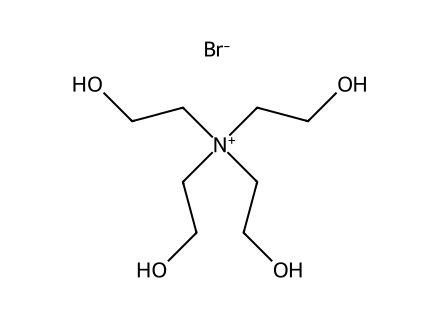 Tetrakis(2-hydroxyethyl)ammonium bromide molecular structure