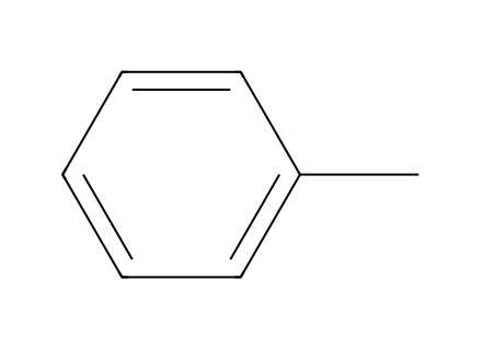 Toluene molecular structure