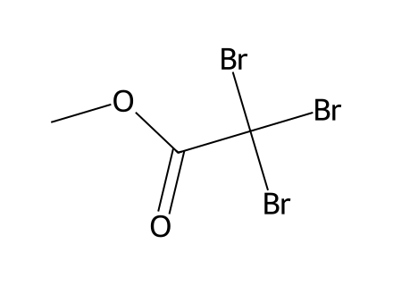 Tribromoacetic Acid-Methyl Ester molecular structure