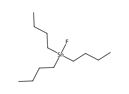 Tributyltin Fluoride, Polymer molecular structure