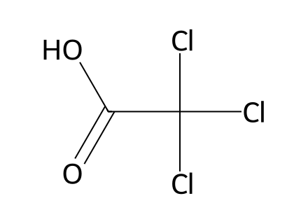 Trichloroacetic Acid Technical molecular structure