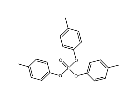 Tricresyl Phosphate (TCP) molecular structure
