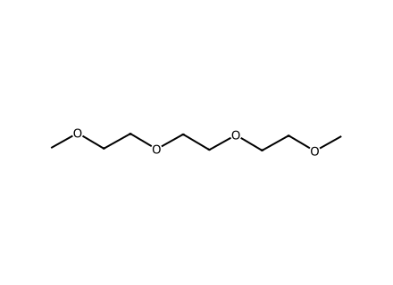 Triethylene glycol dimethyl ether molecular structure