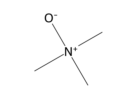 Trimethylamine N-Oxide structural formula