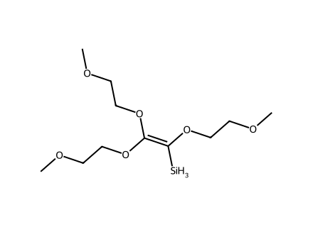 Tris(2-Methoxyethoxy)Vinylsilane molecular structure