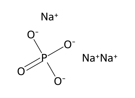 Trisodium Phosphate Food Grade molecular structure