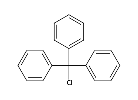 Trityl Chloride molecular structure