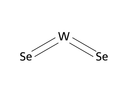 Tungsten(IV) selenide molecular structure