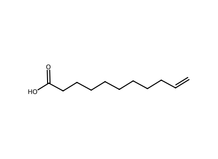 Undecylenic Acid molecular structure